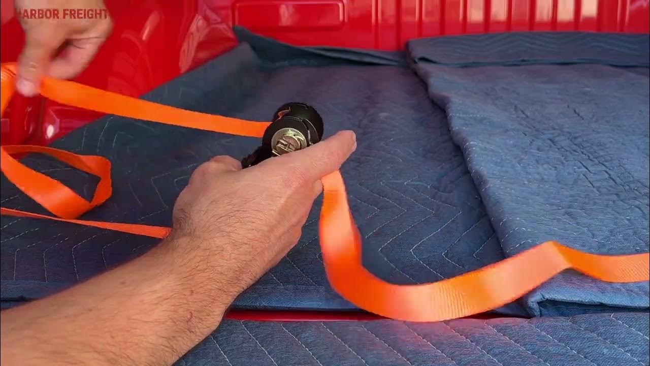 How to Properly Setup & Use a Ratchet Strap - YouTube
