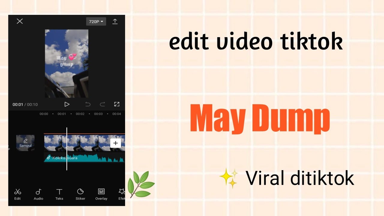 Cara Edit Video Tiktok Mei Recap May dump YouTube