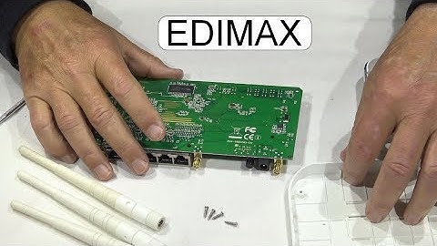DISASSEMBLE EDIMAX BR 6574N ROUTER