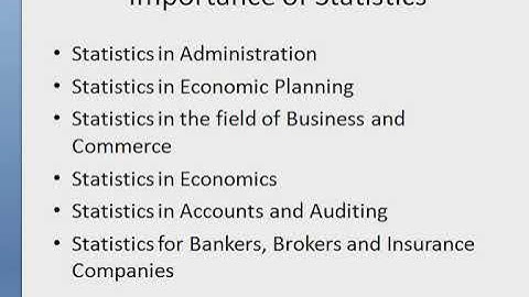 Importance of Statistics in hindi 21 22