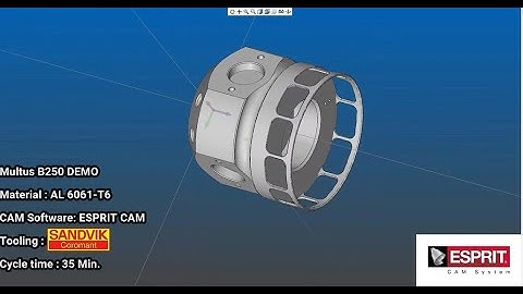 OKUMA MULTUS B250 II DEMO VIDEO