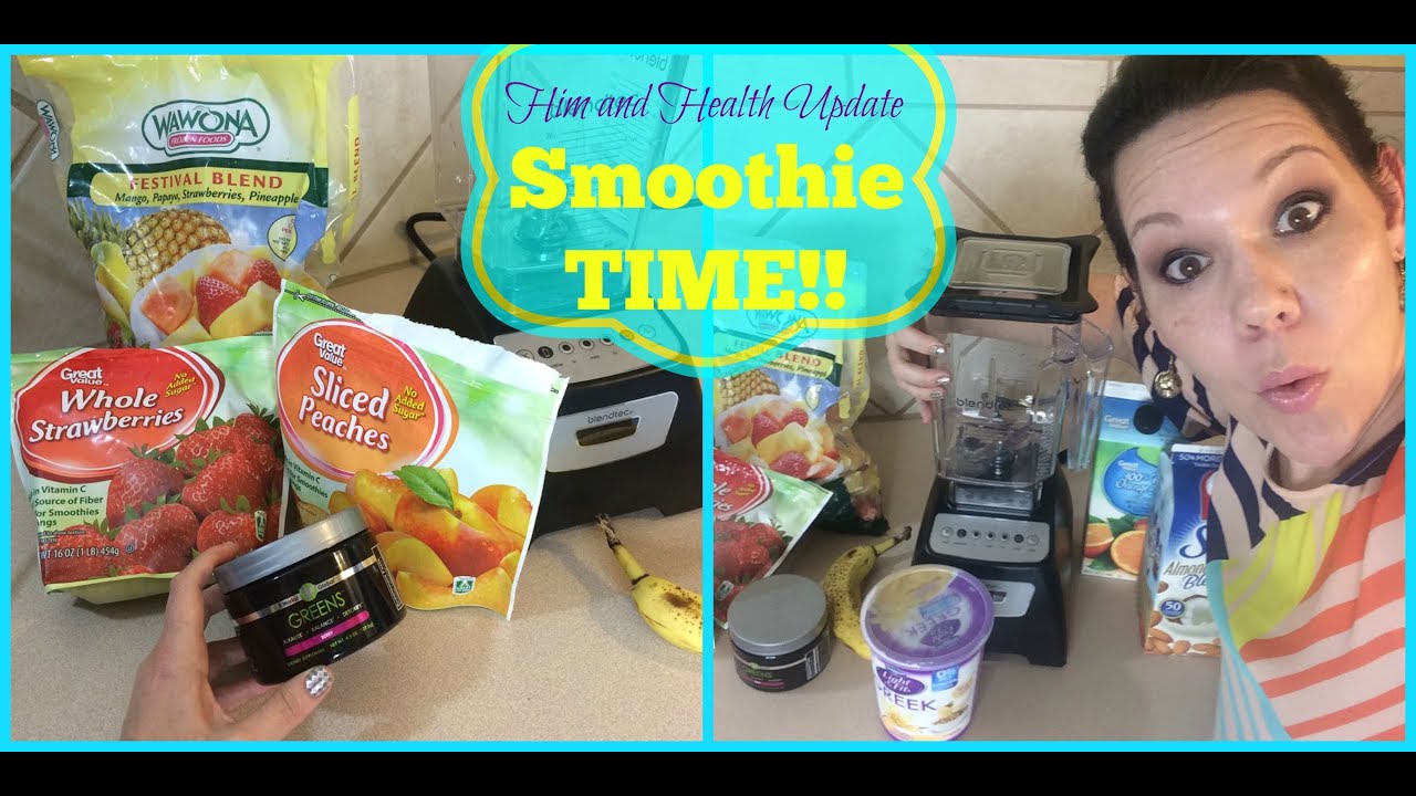 Him and Health | SMOOTHIES as a meal replacement - YouTube