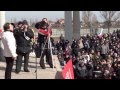 Антифашистский марш в Мариуполе 08 марта 2014года ч.7