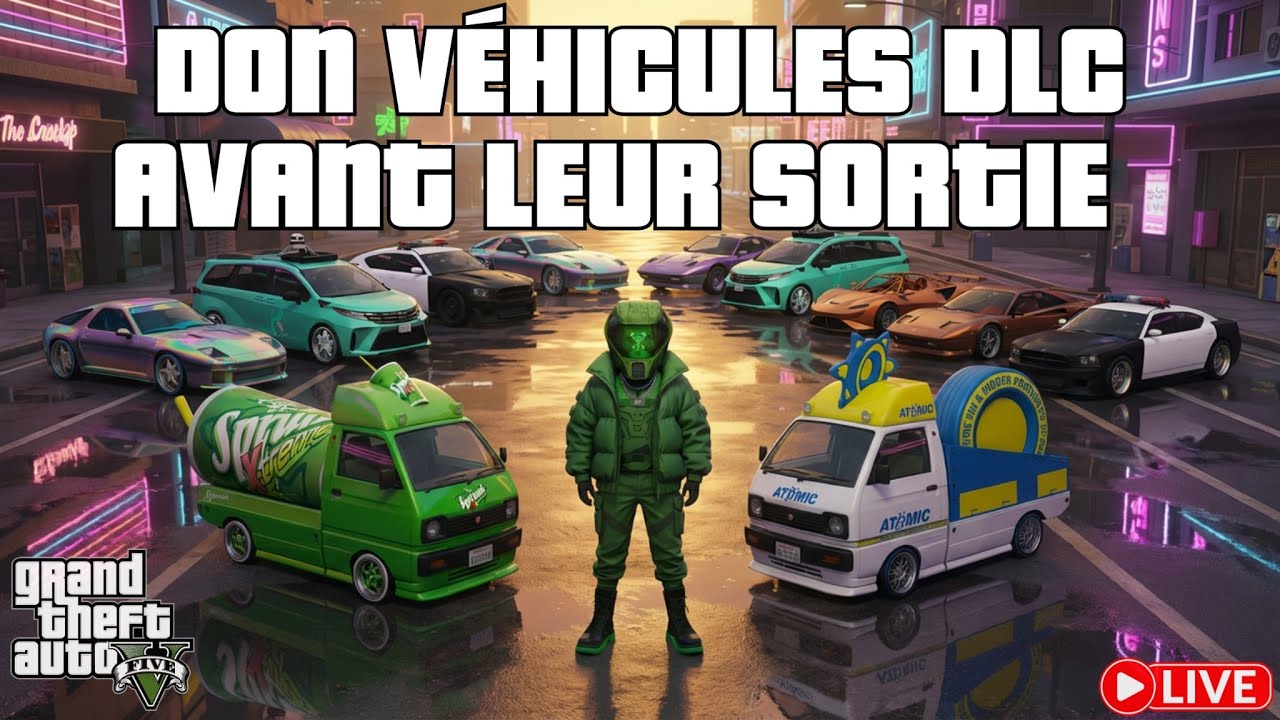 🔴LIVE PS5🔴 DON DES VÉHICULES DU DLC AVANT LEUR SORTIE 🎮GTA 5 ONLINE 🎮