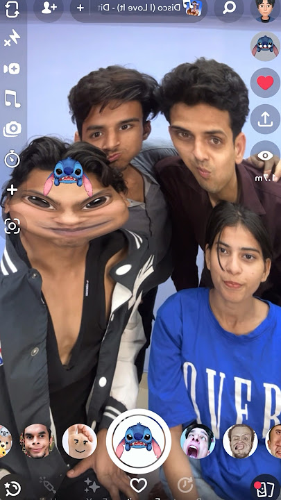 Part- 4 | Snapchat Filter Challenge 😀 #shorts