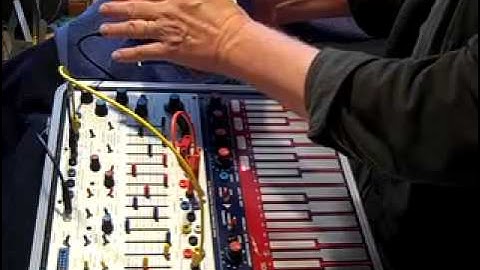 easel controlled with theremin