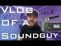 Rain sound tips and 3 show in 1 day  vlog of a soundguy