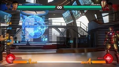 MARVEL VS. CAPCOM: Ryu Attack Shin Tatsumaki senpukyako