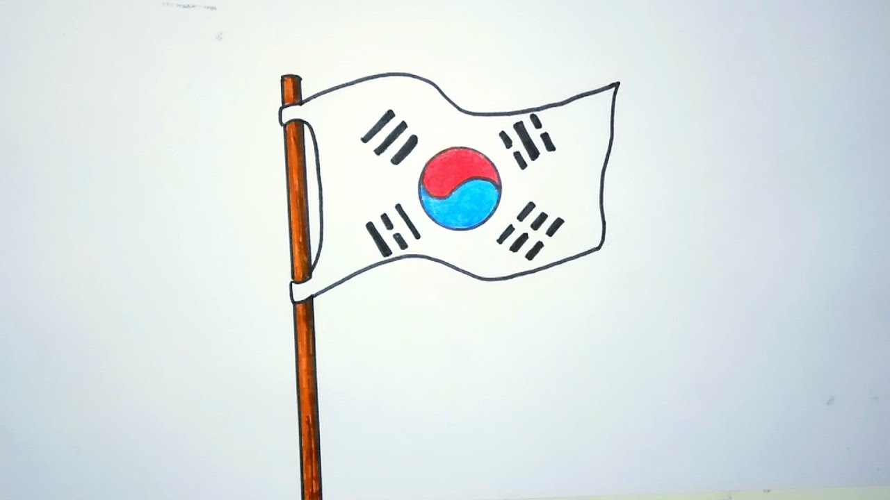 Bendera korea selatan