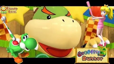 Mario Super Sluggers gameplay Minigames!