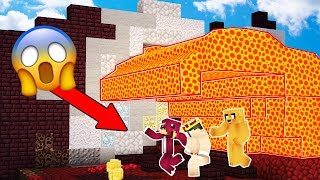 La Carrera Mas Troll De Minecraft Tsunami De Lava Y Trampas En Death Run