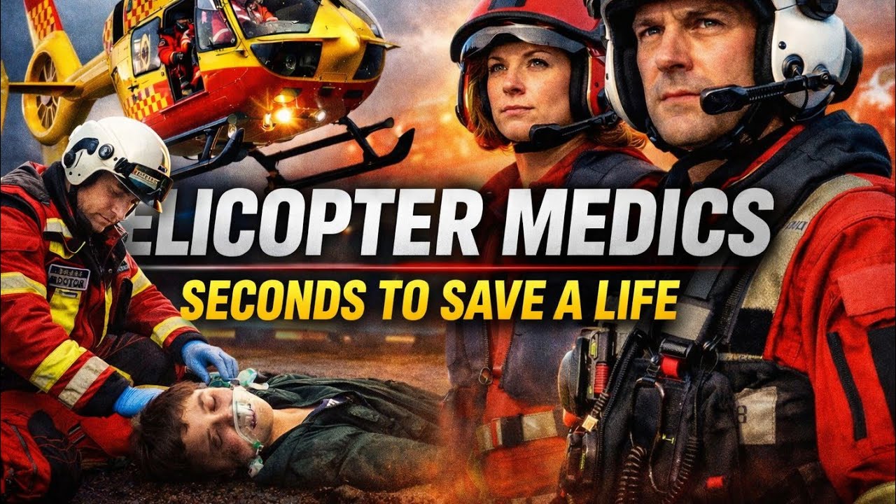 🔴Скорая помощь санитарной авиации: он борется за жизнь