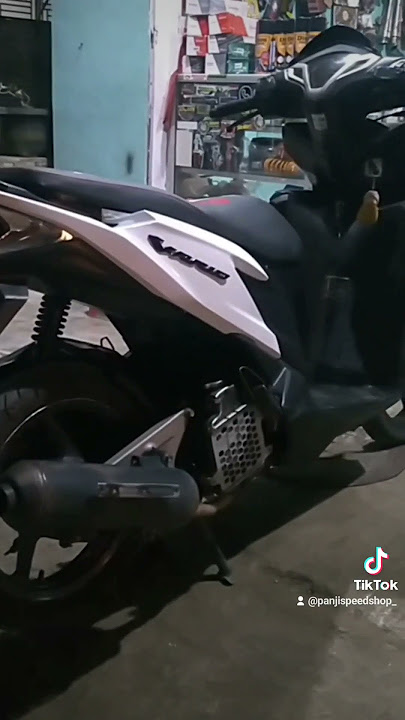 done full wrapping putih glosy,hitam glosy,dan lapis jok kingdrag 🤗 #vario125 #shortsvideo#wrapping