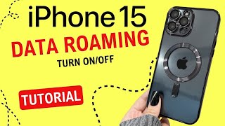 How to activate roaming on iPhone 15 Pro Max enable data roaming How To Activate Roaming On Iphone 15 Pro Max