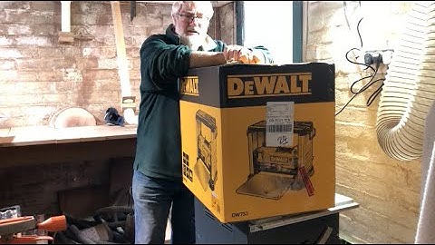 Dewalt DW733 Unboxing, Setup and First Impressions