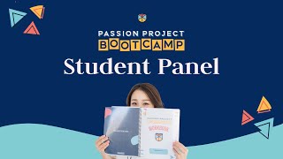 Full Passion Project Bootcamp Student Panel // Passion Prep Guide