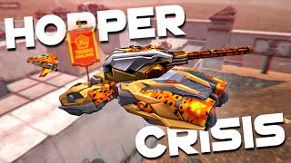 Tanki Online - Hopper + Crisis Highlights in CTF! It&#39;s Still OP? | by SeregaNNSD