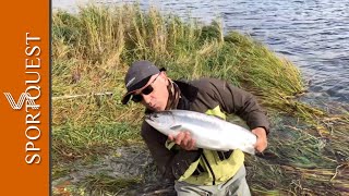 Catching Double Figure Salmon on the Single-Handed Mackenzie NX1 5# Rod on  the Goodnews River 