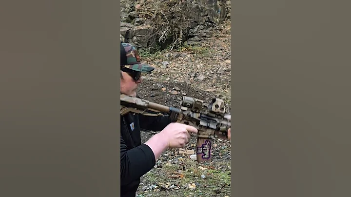 Cold weather, hot rifle #Eotech #B5 #cerakote #Radian #Vltor #Unity #AR15 #LawTactical #PNW #Oregon