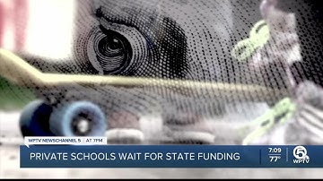 School voucher money starting to trickle in after private schools sound alarm