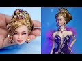 💜AMETHYS💜 Gorgeous DIY Barbie Doll Dresses ~ Barbie Collector Gemstone Doll Makeover