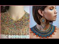 Top 💯 Beautiful beaded statement collar necklace pattern and styles