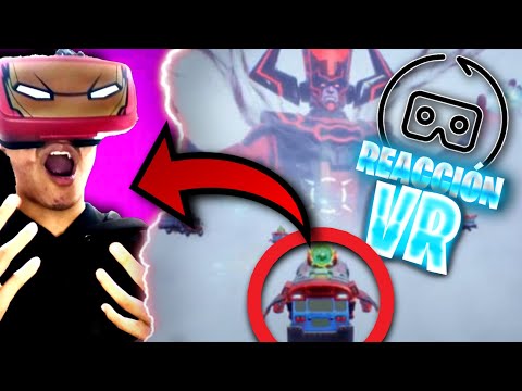 REACCION al EVENTO de GALACTUS en REALIDAD VIRTUAL 🤯😱 | VR FORTNITE EVENTO | FORTNITE