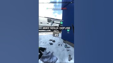 MW2 NINJA DEFUSE FAIL #2