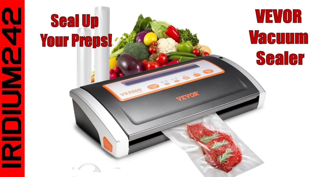 Long Term Food Prepping VEVOR Powerful Vacuum Sealer YouTube