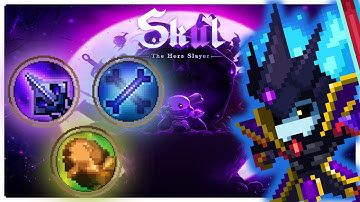 PRISONER WITH AN ABSURDLY POWERFUL ABILITY SPAM ITEMS RUN!! | Skul the Hero Slayer 1.9.1