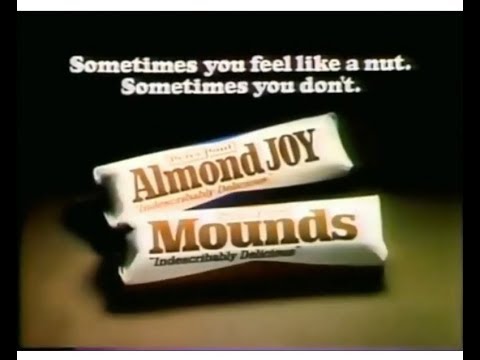 Almond Joy & Mounds Candy Commercial (1977)