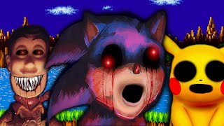 3 TERRIBLE .EXE GAMES - Woody.EXE, Sonic Freak.EXE, PikachuOld3.EXE [Very Bad Horror Games]