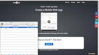 Drop2App - Excel to Web App with Backoffice screenshot 5