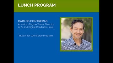 Intel A.I. for Workforce Program - Summer Working Connections keynote (National CTC, 2020)