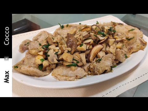 Scaloppine ai Funghi
