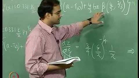 Mod 01 Lec 24 Laminar External heat transfer with non unifor