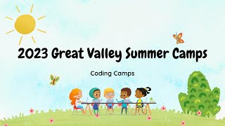 Great Valley Summer Camps: Coding Camps
