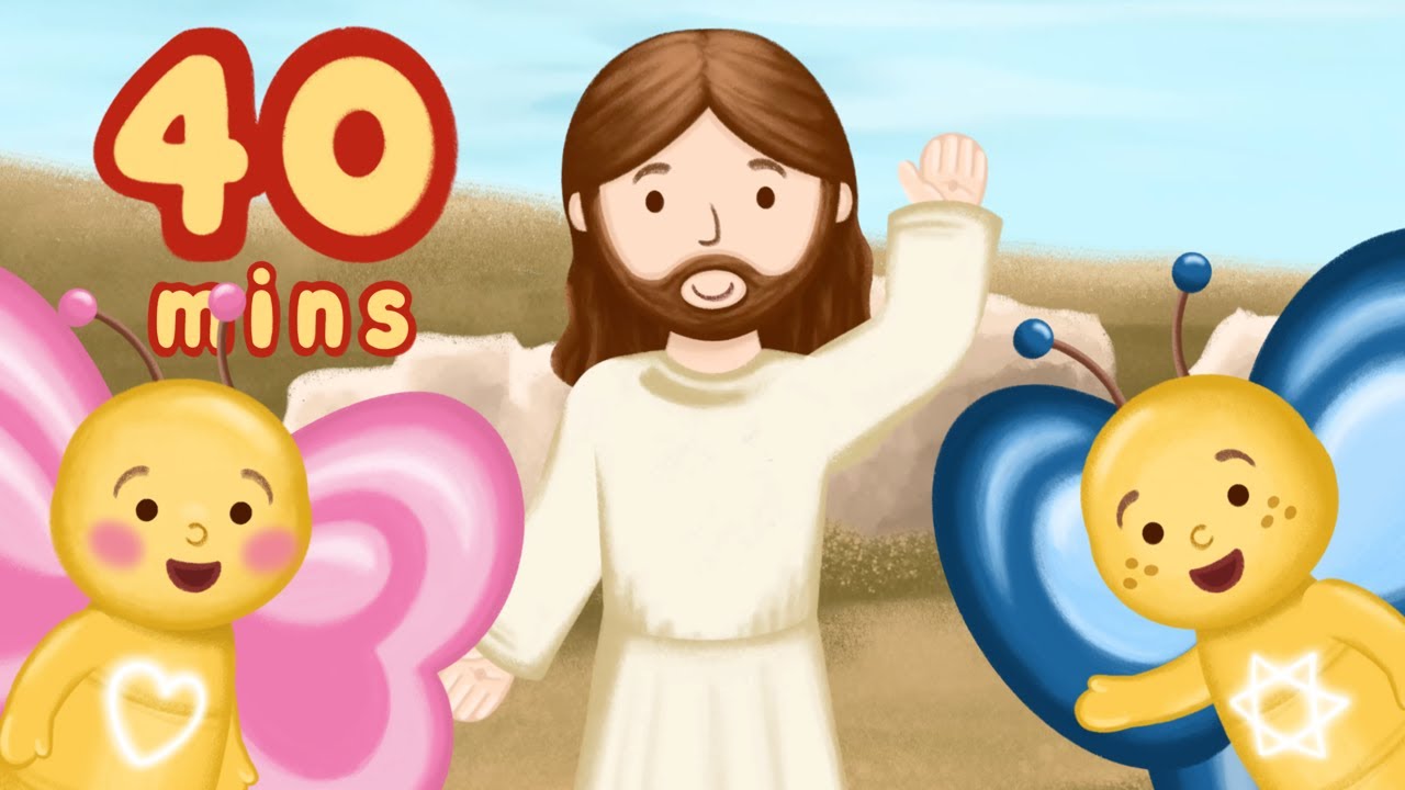 40 MINS Bible Stories for Children Kids · Lazarus, Jesus is Born, Jesus is Anointed and more.