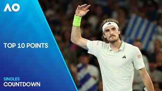 Top 10 Points Of The Tournament | Australian Open 2024