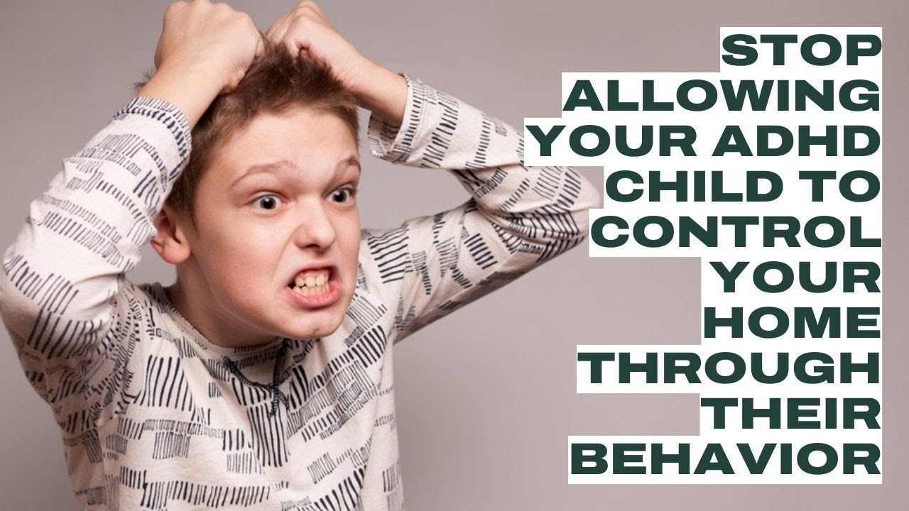 Stop your child controlling your home through their behavior - YouTube