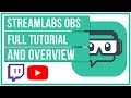 🔴 StreamLabs OBS Full Tutorial And Overview - How To Setup Your Live Stream