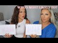 WHO'S MOST LIKELY TO? | Immie and Kirra