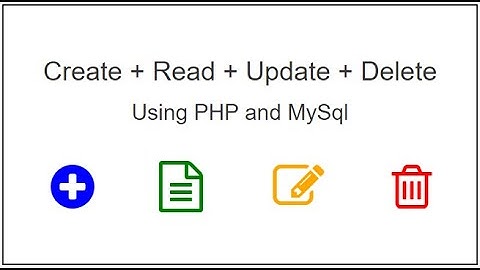Insert Data in MySql Database | CRUD Operation using PHP Part 1,  Learn in Easiest Way | URDU, HINDI