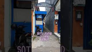 Satu Satunya Di Bali Soto Di Dalam Gang Sempit