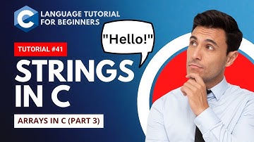 String in C Programming - C Language Tutorial #41 - Hindi Urdu