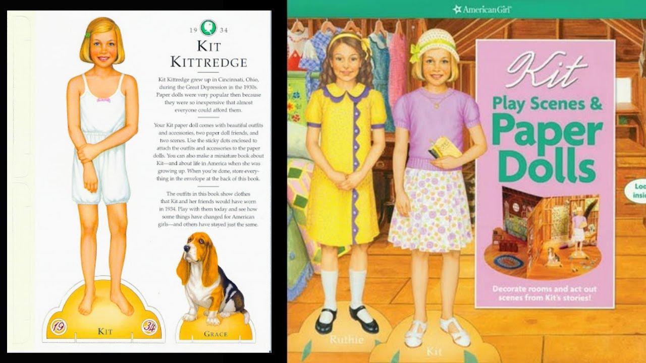 paper doll play scenes