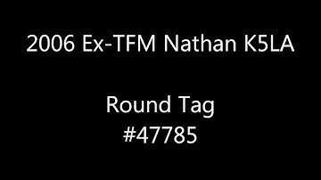 2006 Round Tag Nathan K5LA