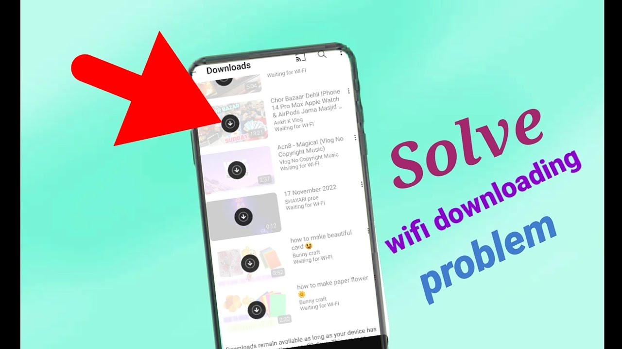 how to solve this video is not downloaded yet problem - YouTube