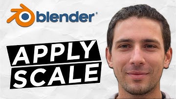 How to Apply Scale to Objects in Blender