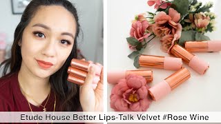 Etude House Better Lips-Talk Velvet Wine